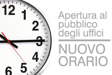 Avviso – Modifica orario di apertura dell&#39;ufficio demografico